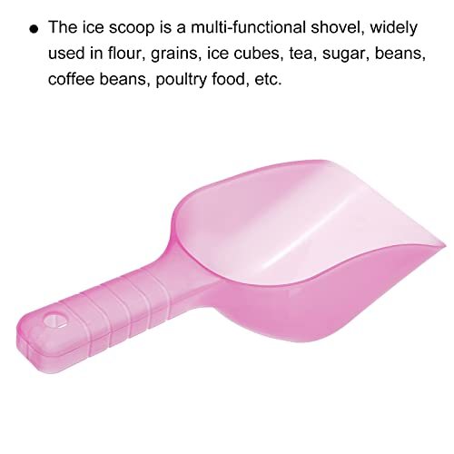 12oz Ice Scoop, 1 Pack Plastic Ice Maker Shovel view 3