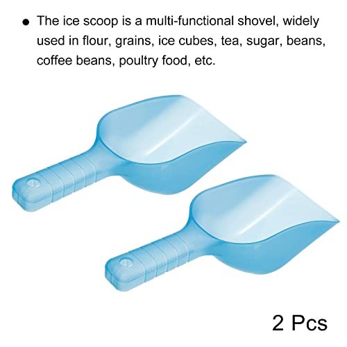 12oz Ice Scoop, 2 Pack Plastic Ice Maker Shovel view 3