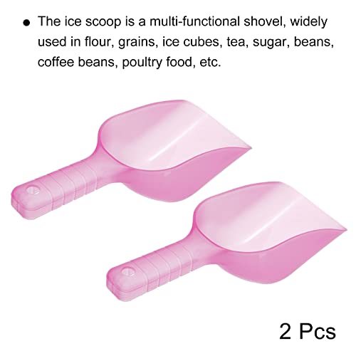 12oz Ice Scoop, 2 Pack Plastic Ice Maker Shovel view 3