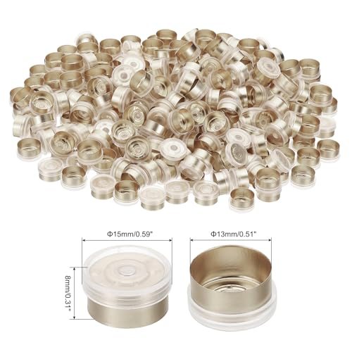 13mm Flip Off Caps, 200 Pcs Flip Off Caps Flip Off Seals Flip Off Vial view 2