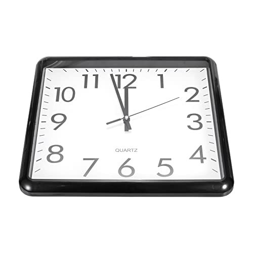 13x12 Inch Wall Clock, Quartz Battery Operated Silent Non-Ticking view 3