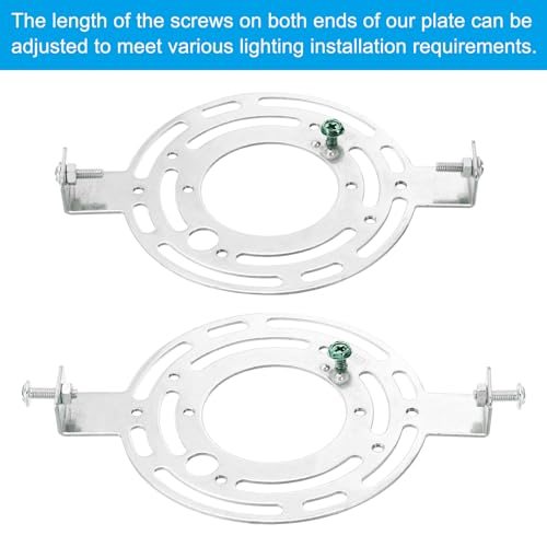 145mm (5.71") Universal Light Fixture Mounting Bracket Kit 2set view 5