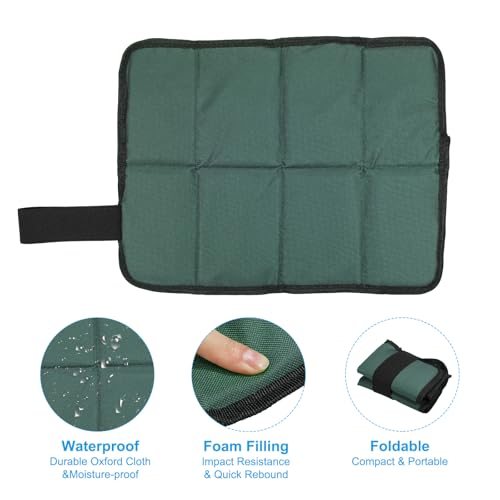 15"x11" Outdoor Sitting Mat, Waterproof Oxford Cloth Seat Cushion Folding view 4