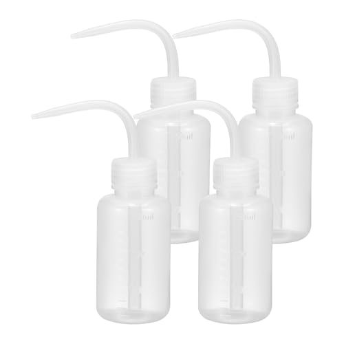150ml 5oz Transparent Plastic Squeeze Bottle Set, Perfect — PATIKIL