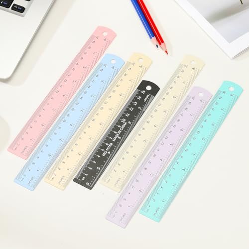 15cm, 30cm Metal Ruler, with Centimeters view 4
