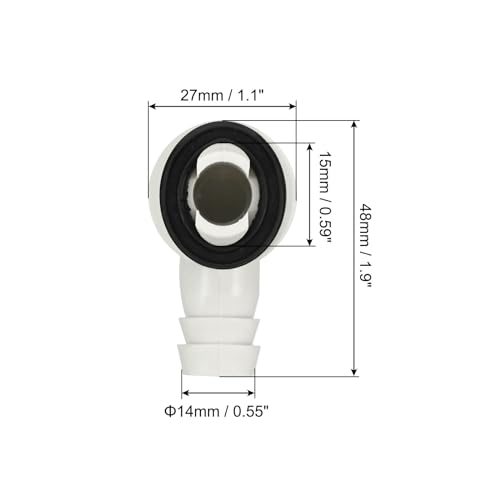 15mm Universal Air Conditioner Drain Hose Connector Clamp Hoop, Universal view 2