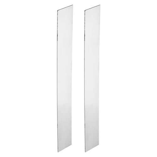 15N20 Steel Flat Bar, 2 Pcs 12" x 1 1/2" x 1/16" Knife Making Steel Iron — PATIKIL