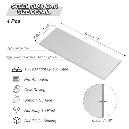15N20 Steel Flat Bar view 2