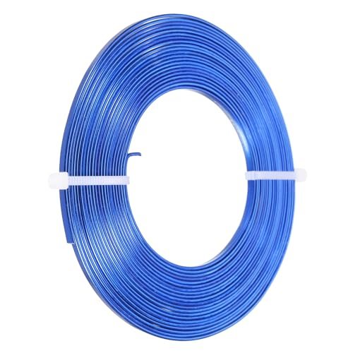 16.4 Feet Flat Aluminum Wire, 18 Gauge Bendable Anodized Aluminum Wire — PATIKIL