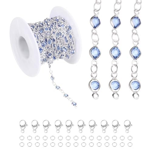16.4Ft Rhinestone Chain Roll — PATIKIL