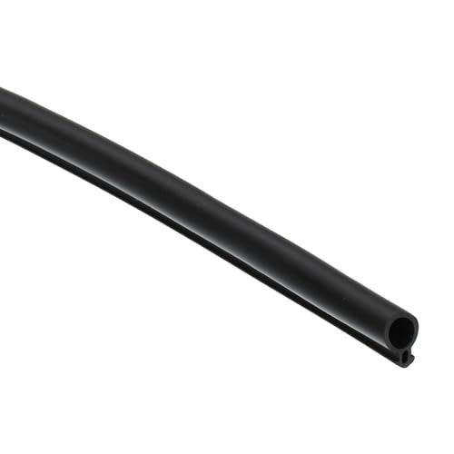 16.4Ft Weather Stripping Door Seal, 3/8" Dia Bulb Bubble Shape Kerf Mount — PATIKIL
