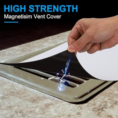 16"x9.5" Magnetic Vent Cover, Floor Wall Air Registers Cover High view 3