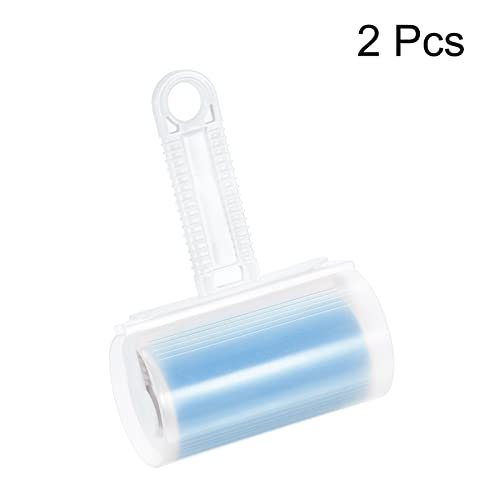 17cm Fluff Hair Remover, 2 Pack Portable Sticky Roller Dust Cleaning Tool view 3
