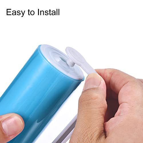 17cm Fluff Hair Remover, 2 Pack Portable Sticky Roller Dust Cleaning Tool view 4