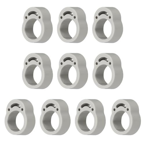 17mm Hole Door Knob Stoppers Wall Protector Bumpers Reusable PVC Plastic — PATIKIL