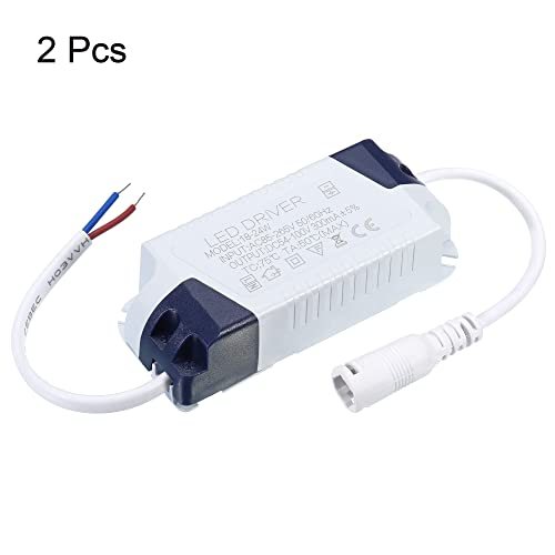 18-24W 300mA LED Driver, 2Pcs AC 85-265V Output 54-100V DC Female view 3