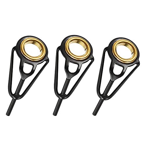 1mm Tube Dia Fishing Rod Tips Repair Kit, 3pcs Stainless Steel Ring Guide — PATIKIL