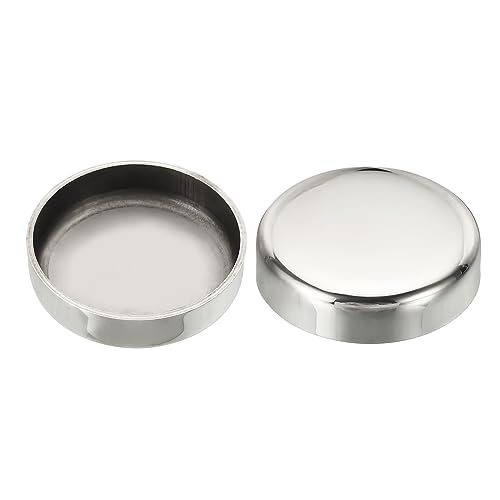 2 1/4" Pipe End Cap 304 Stainless Steel Tube End Caps Round Fitting view 3