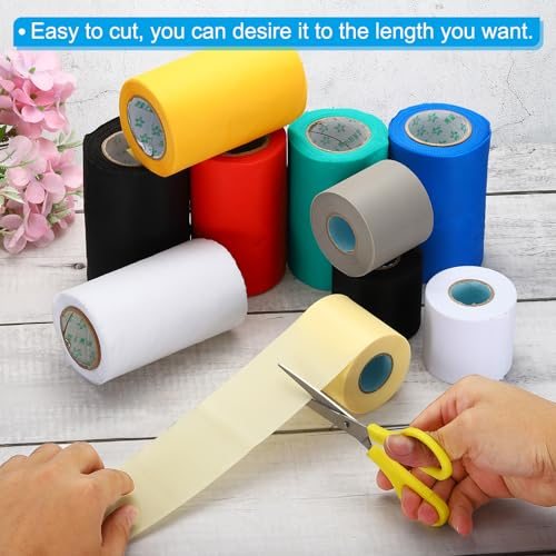 2.4" x36.1ft Pipe Wrapping Tape 2 Pack PVC Duct Tape Pipes, White view 4