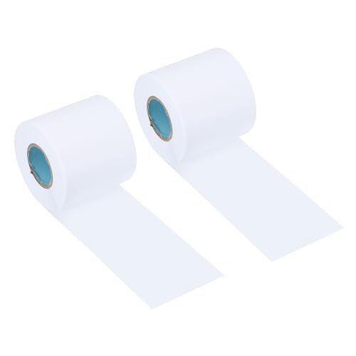 2.4" x36.1ft Pipe Wrapping Tape 2 Pack PVC Duct Tape Pipes, White — PATIKIL
