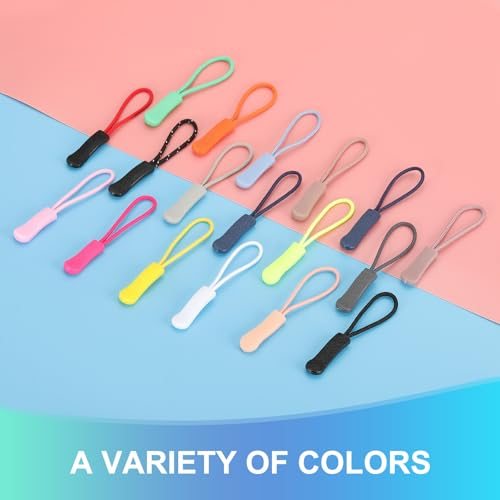 2.6" Zipper Pulls, 100Pcs Nylon Cord Tab view 3
