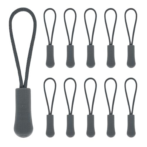 2.6" Zipper Pulls, 100Pcs Nylon Cord Tab — PATIKIL