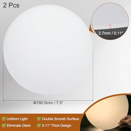 2.7mm Thick Round Diffuser Sheet view 2