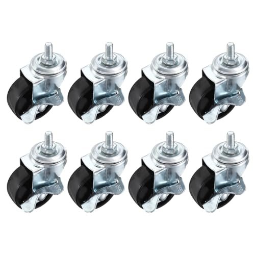 2 Inch Threaded Stem Casters Wheels — PATIKIL