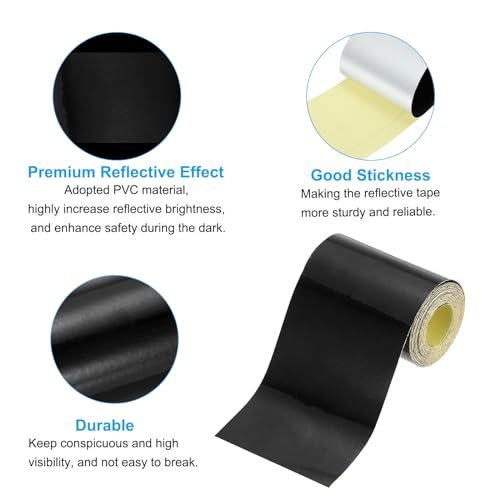 2 Inch x 10 FT Reflective Tape, High Visibility Waterproof Conspicuity view 5