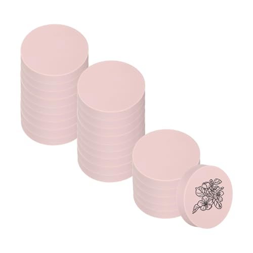 2" Rubber Carving Blocks, Soft Linoleum Art Carving Block, Round Crafts — PATIKIL