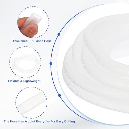 20Ft Air Conditioner Drain Hose Kit Universal AC Drain Hose view 3