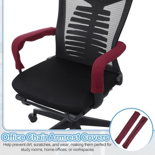 22x4.3in Office Chair Armrest Covers view 5