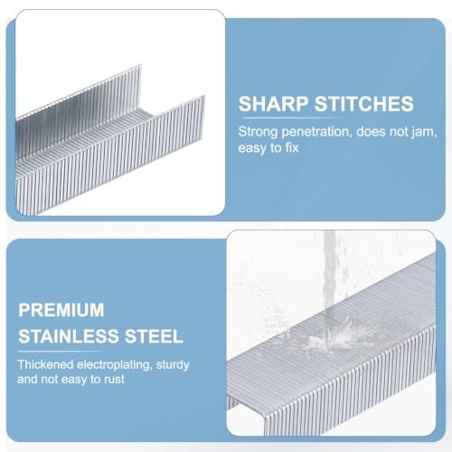 23/17 Staples for Stapler, 3Box 3000Pcs 7/10" Leg Length Standard Flat view 3