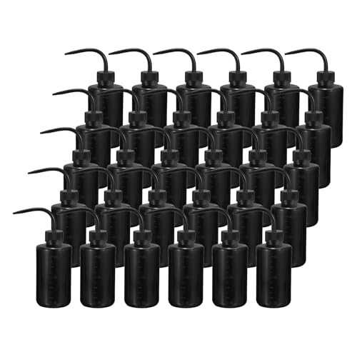 250ml 8oz Succulent Eyelash Tattoo Wash Bottle, 30 Pcs Plastic Watering — PATIKIL