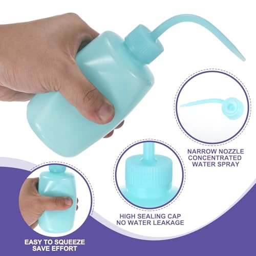 250ml Blue Plastic Multipurpose Wash Bottle view 3