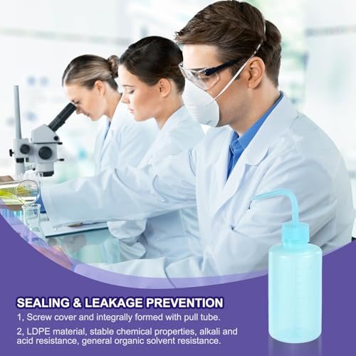 250ml Blue Plastic Multipurpose Wash Bottle view 5