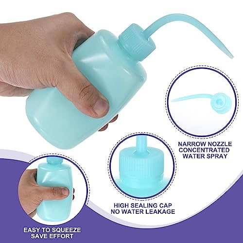 250ml Plastic Wash Bottle, Multipurpose Squeeze Bottle view 3