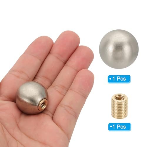 25mm Ball Lamp Finials Caps Knob, 1 Set Lamp Shade Decoration view 3
