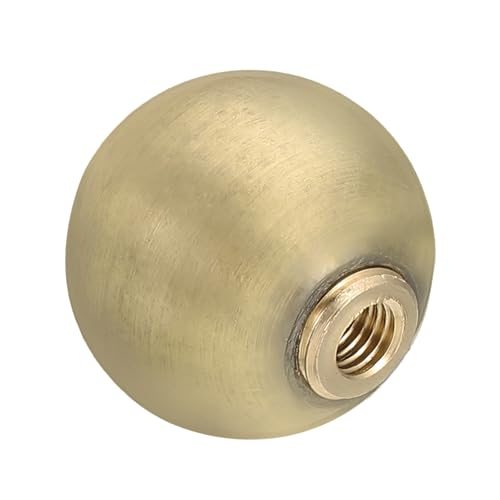 25mm Ball Lamp Finials Caps Knob, 1 Set Solid Lamp Shade Top Decoration — PATIKIL