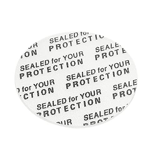 26mm/1.02" Foam Lid Liner 100Pcs PS Foam Pressure Sensitive Seal view 4