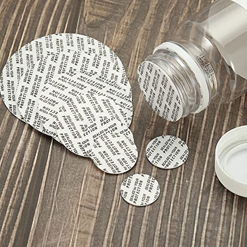 26mm/1.02" Foam Lid Liner 100Pcs PS Foam Pressure Sensitive Seal view 5