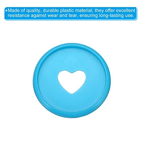 28mm Plastic Book Binding Discs Discbound Expansion Heart 22Pcs view 4