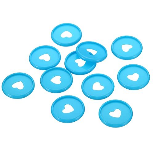 28mm Plastic Book Binding Discs Discbound Expansion Heart 22Pcs view 5