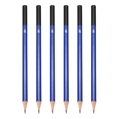 2H Drawing Pencils, 6PCS Sketch Pencils — PATIKIL
