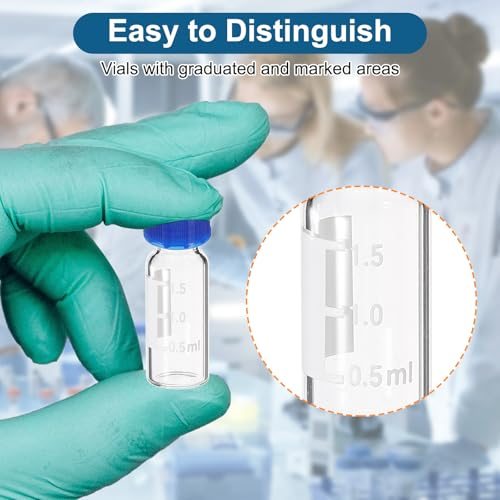2ml Autosampler Vial Pre-Slit Septa HPLC/GC Vials 9-425 Lab Vials view 4