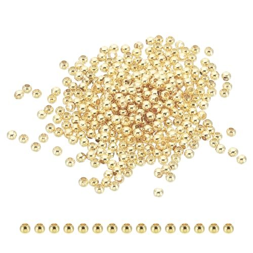 2mm 14K Gold Filled Spacer Beads — PATIKIL
