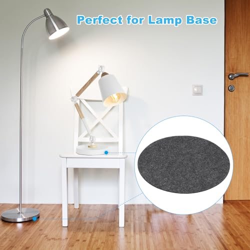 2mm Thickness Round Soft Adhesive Non-Slip Anti-Scratch Backed Felt view 5