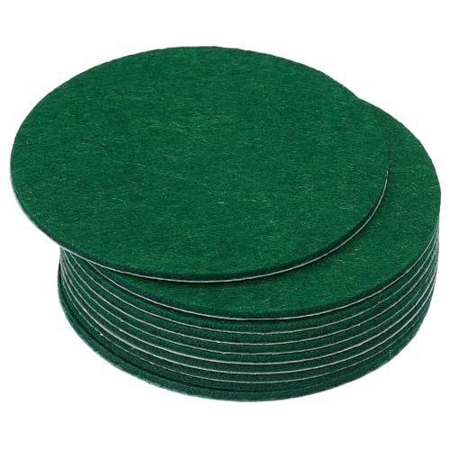 2mm Thickness Round Soft Adhesive Non-Slip Anti-Scratch Backed Felt — PATIKIL