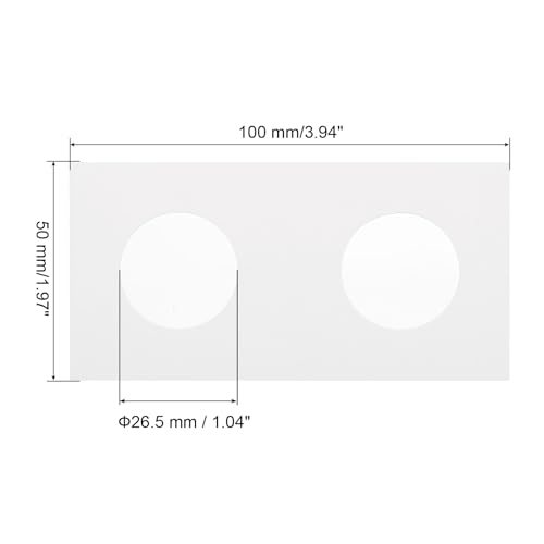 2x2" Cardboard Coins Holders, White view 2