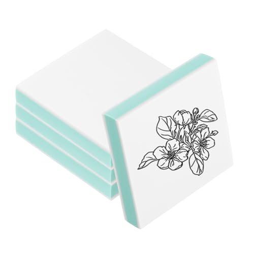 2X2" Rubber Carving Blocks, Soft Linoleum Art Carving Block Square Crafts — PATIKIL